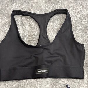 Savage X Fenty Classic Black Sports Bra